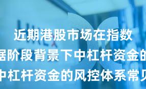 近期港股市场在指数反复拉锯阶段背景下中杠杆资金的风控体系常见