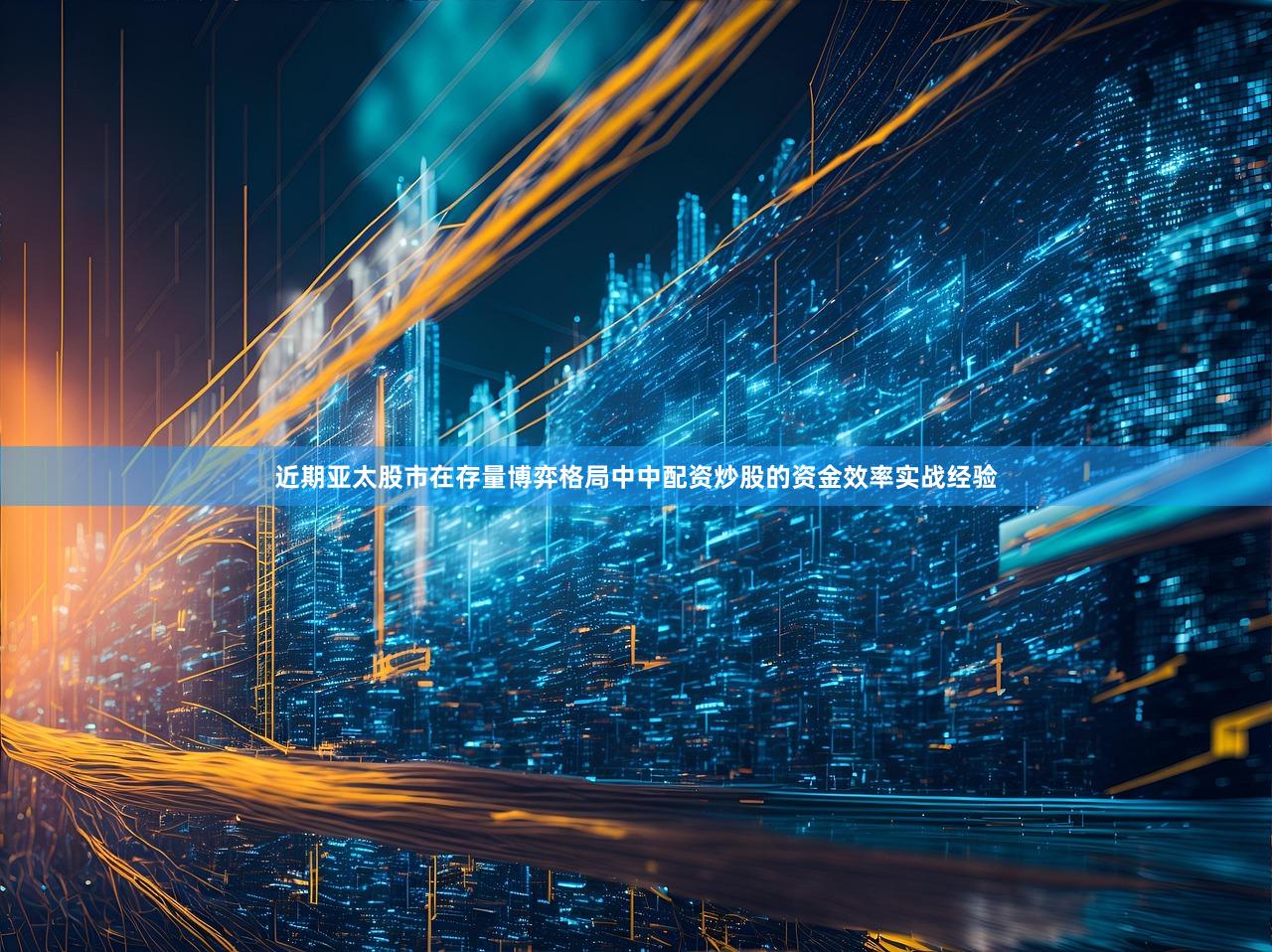 近期亚太股市在存量博弈格局中中配资炒股的资金效率实战经验