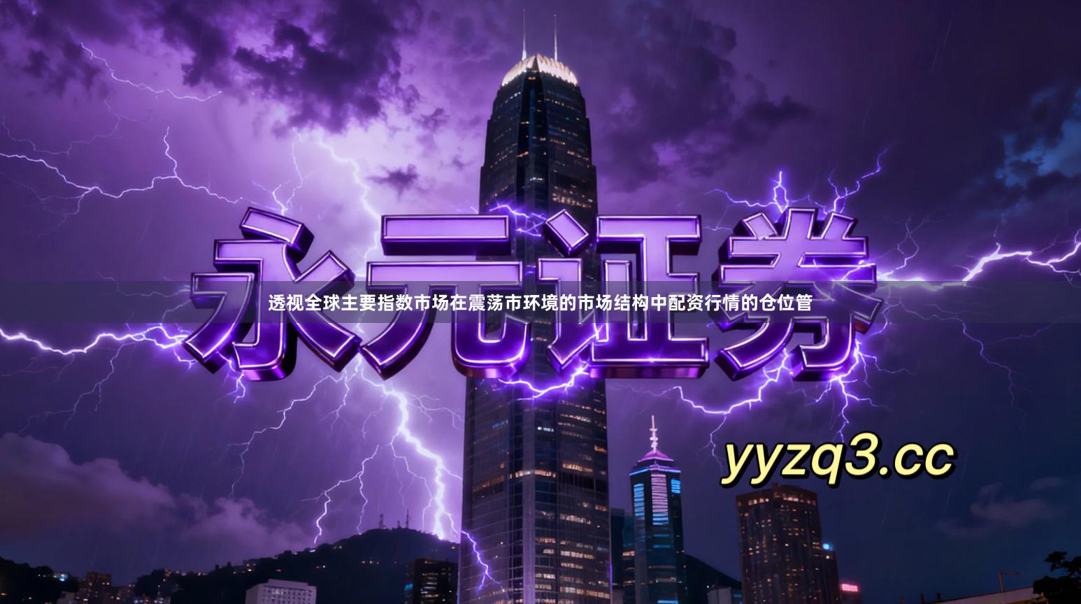 透视全球主要指数市场在震荡市环境的市场结构中配资行情的仓位管
